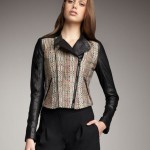 Deal of the Day: Theory Tweed & Leather Moto Jacket