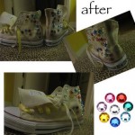 DIY: Tricked Out & Rhinestoned Converse