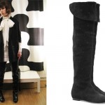 How to Wear Over the Knee Boots to the Office