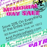 Patricia Field Sale! 20% off everything