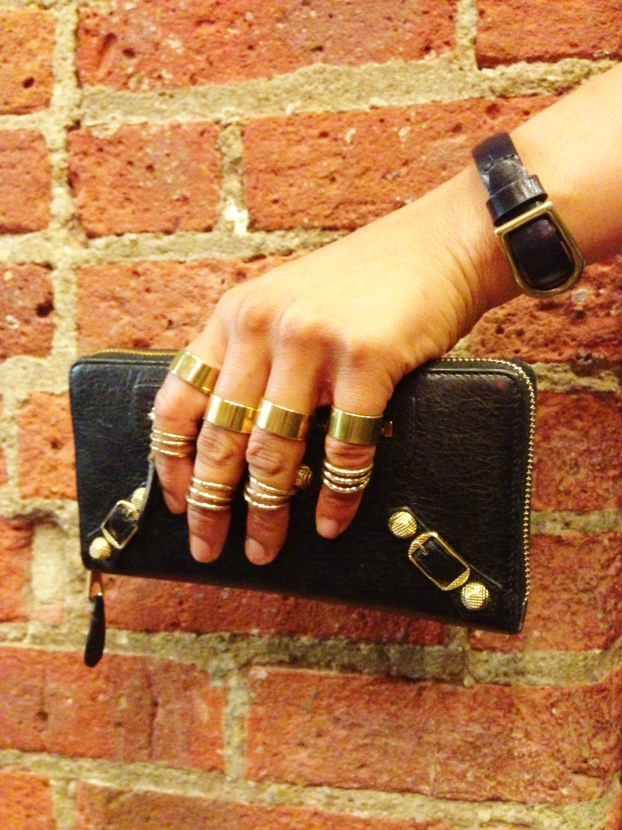 DIY Balenciaga Golden Tube Rings | Lauren Messiah