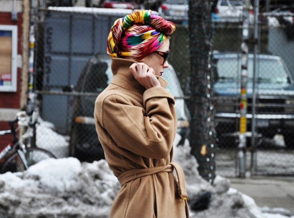 According to Paris Fashion Week Street Style, You'll Need a Foulard or  Scarf for Spring